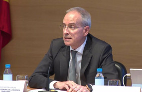 ep archivo   el director general de la aeat jesus gascon durante la rueda de prensa sobre la