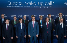 ep archivo   foto de familia en la apertura de la 40 reunio cercle deconomia en el palau de