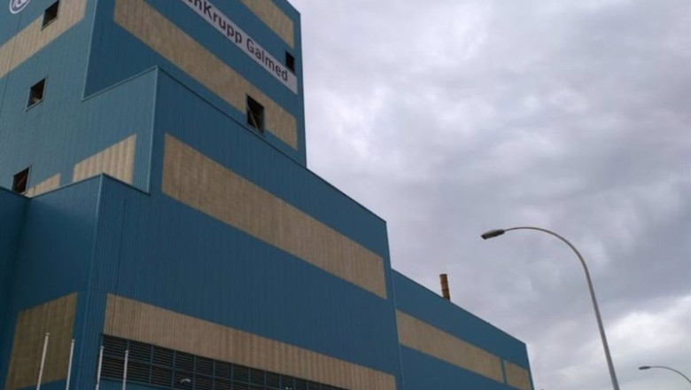 ep archivo planta de thyssenkrupp galmed en sagunt valencia ep archivo planta de thyssenkrupp galmed en sagunt valencia