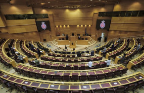 ep archivo   vista general del hemiciclo del senado en el que los diputados