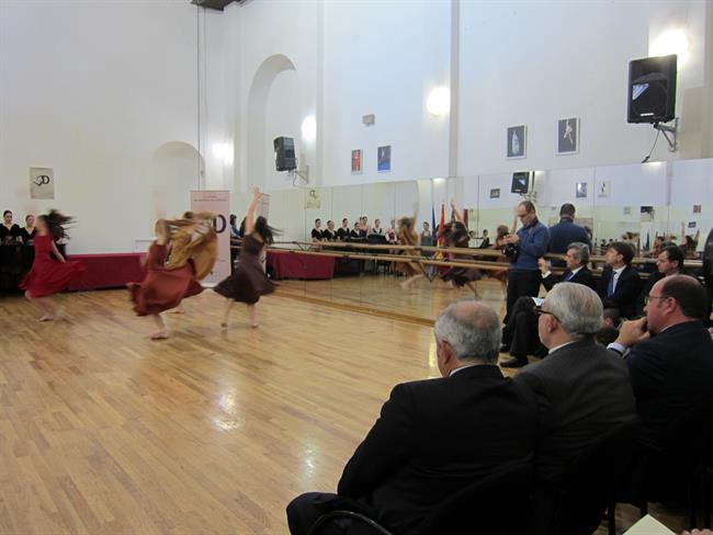 Bailarines, escuela de Arte Dramático de Murcia. | EUROPA PRESS ep bailarines escuelaarte dramaticomurcia