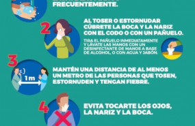 ep cartel de osakidetza con recomendaciones para protegerse del coronavirus