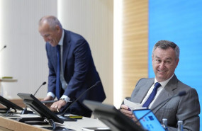 ep el consejero delegado cesar gonzalez bueno y el director financiero sergio palavecino