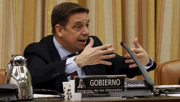ep el ministro de agricultura pesca y alimentacion luis planas durante comparecencia este jueves
