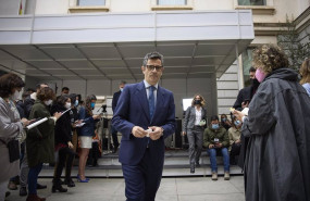 ep el ministro de la presidencia felix bolanos este miercoles en el congreso