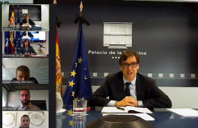 ep el ministro de sanidad salvador illa agradece el comportamiento de los futbolistas durante la