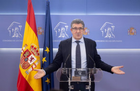 ep el portavoz del psoe en el congreso patxi lopez durante una rueda de prensa anterior a la junta