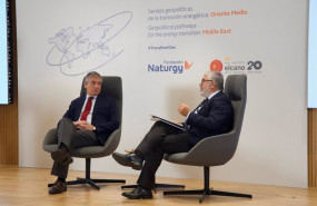 ep el presidente de naturgy francisco reynes izda durante la jornada sendas geopoliticas de la