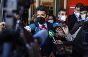 ep el presidente del pp de la comunidad valenciana carlos mazon ofrece declaraciones a los medios en