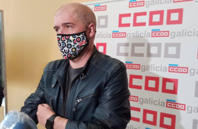 ep el secretario general de ccoo unai sordo en el xii congreso del sindicato en galicia