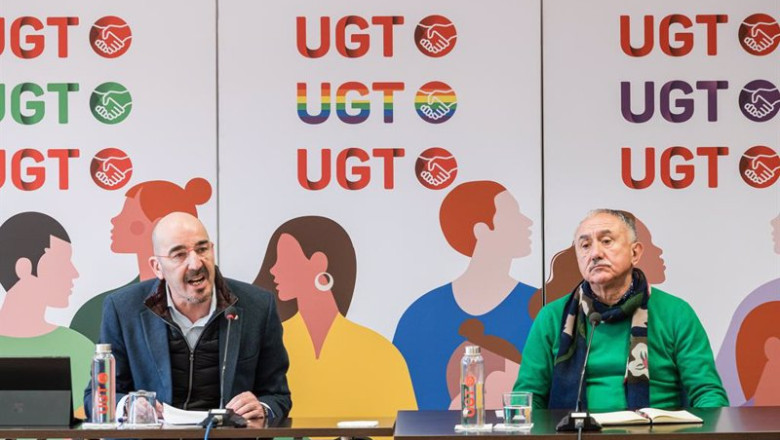 ep el secretario general y el vicesecretario general de politica de ugt pepe alvarez d y el ep el secretario general y el vicesecretario general de politica de ugt pepe alvarez d y el