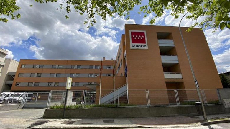 ep fachada de la residencia usera domus vi en madrid ep fachada de la residencia usera domus vi en madrid