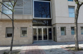 ep fachada y entrada de la residencia de mayores nuestra senora del perpetuo socorro mientras