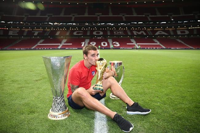 Griezmann con la Copa del Mundo, la Supercopa de Europa y la Liga Europa | ATLÉTICO DE MADRID ep griezmannla copamundo la supercopaeuropala liga europa