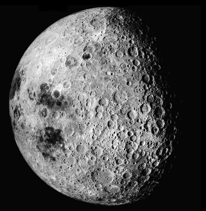 Imagen captada por Apollo 16 de la extremidad este y el otro lado de la Luna | NASA ep imagen captadaapollo 16la extremidadyotro ladola luna