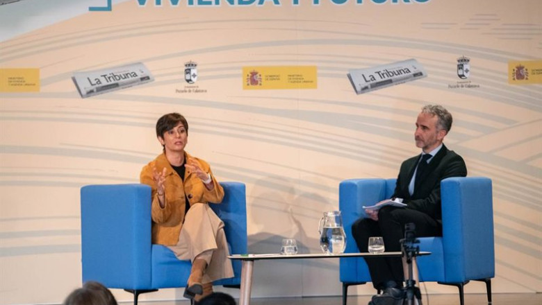 ep isabel rodriguez en la jornada habitar el mundo rural organizado por el diario la tribuna