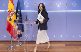 ep la portavoz de vox en el congreso pepa millan a su llegada a una rueda de prensa anterior a la
