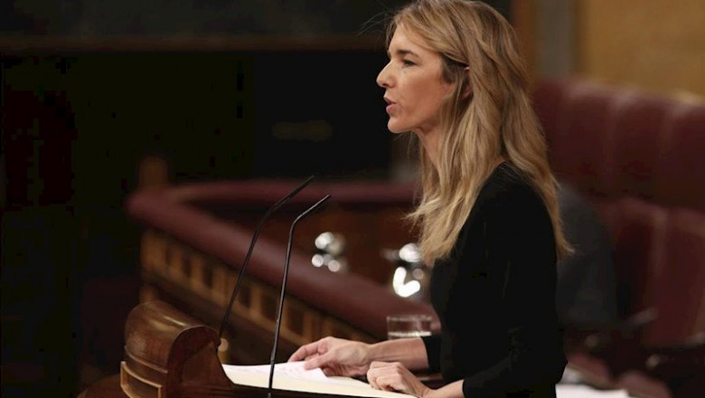 ep la portavoz del pp en el congreso cayetana alvarez de toledo interviene en la primera sesion de