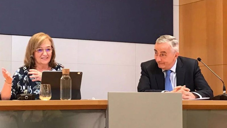La presidenta de la Autoridad Independiente de Responsabilidad Fiscal (AIReF), Cristina Herrero, participa en la jornada virtual de Funcas sobre 'Evaluación de Políticas Públicas'. | AIREF ep la presidenta de la autoridad independiente de responsabilidad fiscal airef cristina herrero 20220630122203