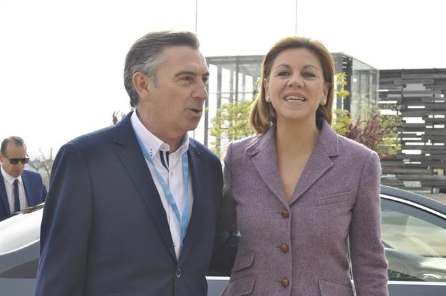 Luis María Beamonte y María Dolores de Cospedal | EUROPA PRESS ep luis maria beamontemaria dolorescospedal