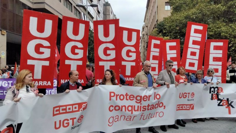 ep manifestacion de ugt y ccoo ep manifestacion de ugt y ccoo