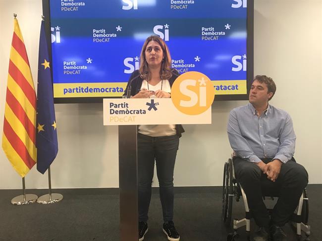 M.Pascal y D.Bonvehí, PDeCAT | EUROPA PRESS ep mpascaldbonvehi pdecat