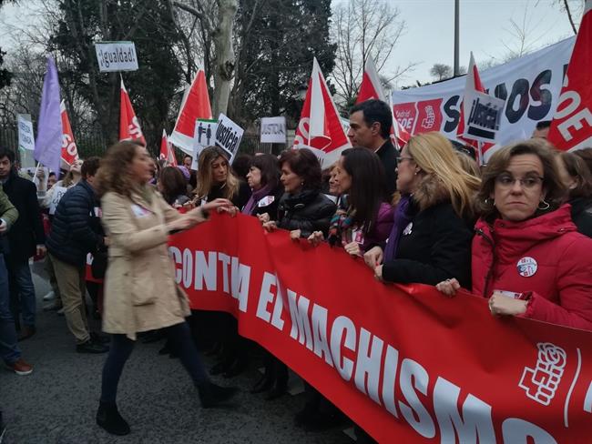 Pedro Sánchez en el 8M | EUROPA PRESS ep pedro sanchez8m