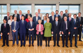 ep reunion entre la comision europea y los principales actores del sector automovilistico en europa