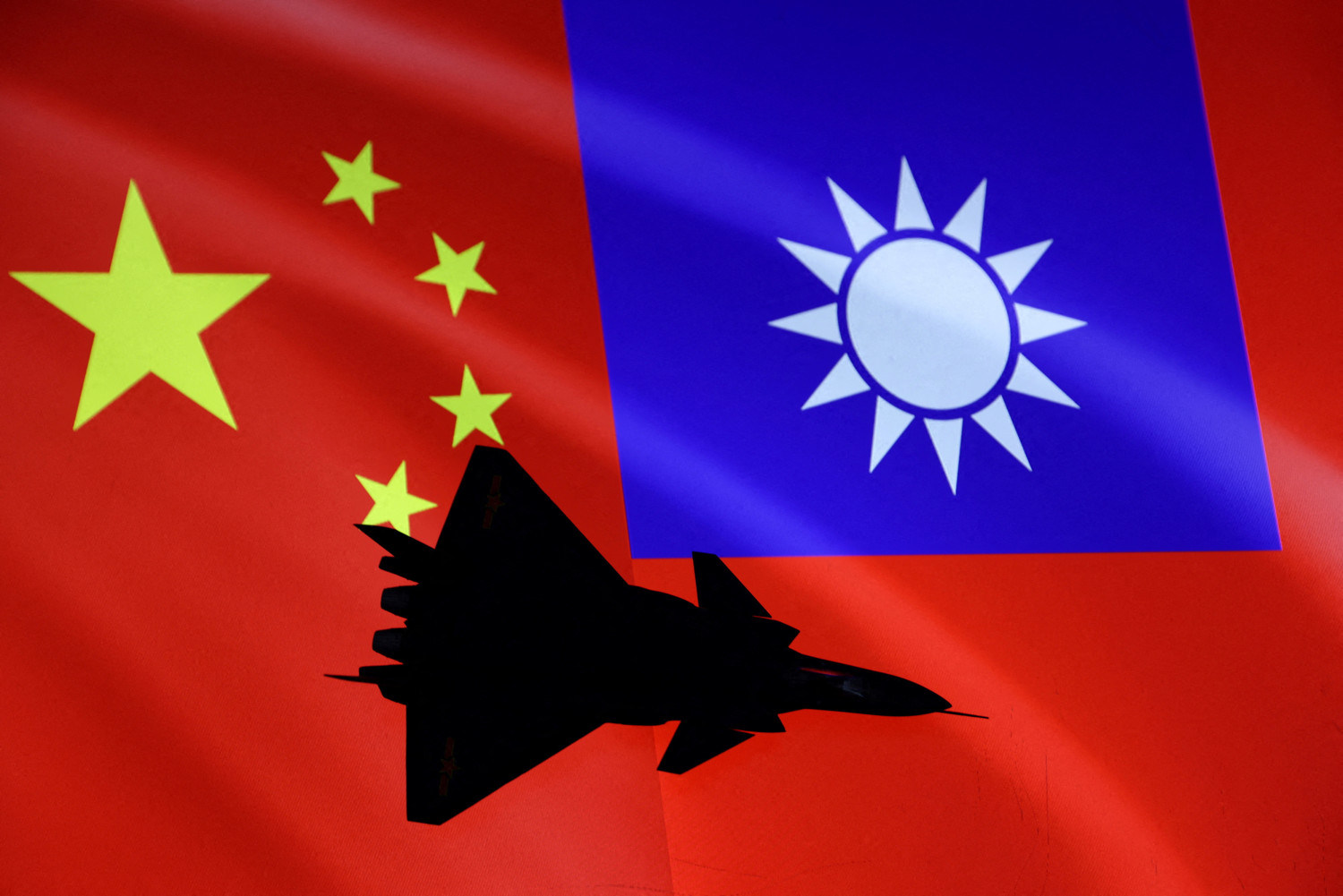 l illustration d un avion des drapeaux chinois et taiwanais 20230410101713 