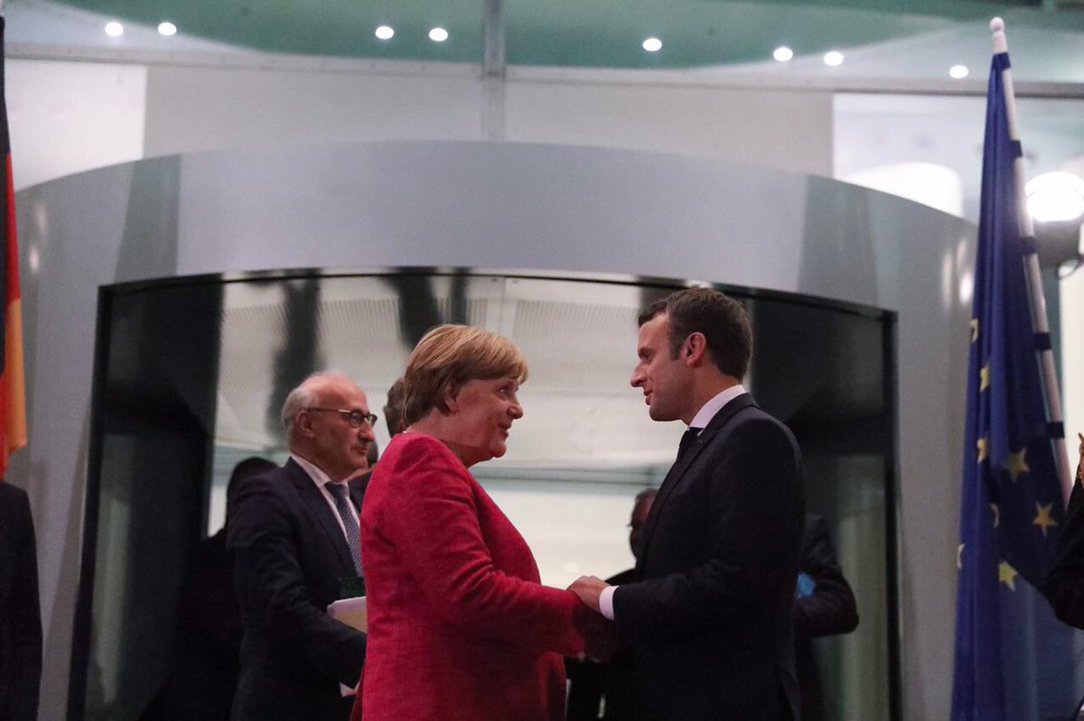 merkel macron