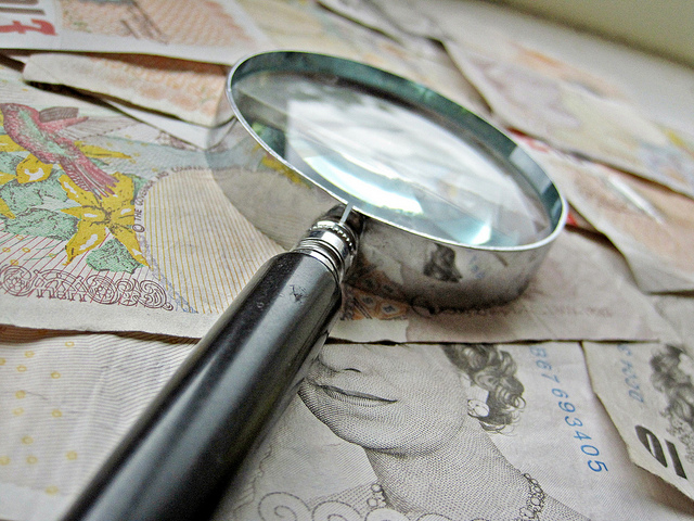 money pound sterling magnifying glass money pound sterling magnifying glass