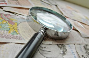 money pound sterling magnifying glass money pound sterling magnifying glass