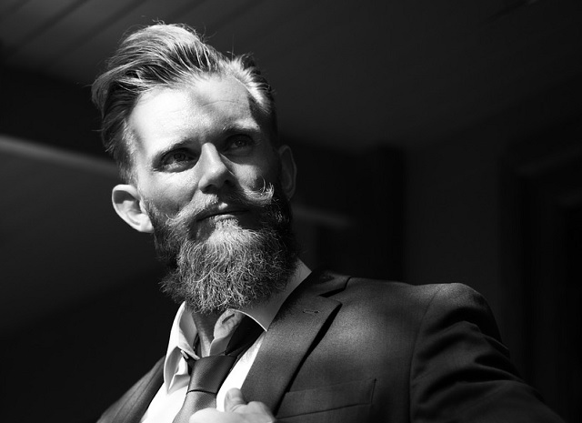 Pixabay barba hipster traje