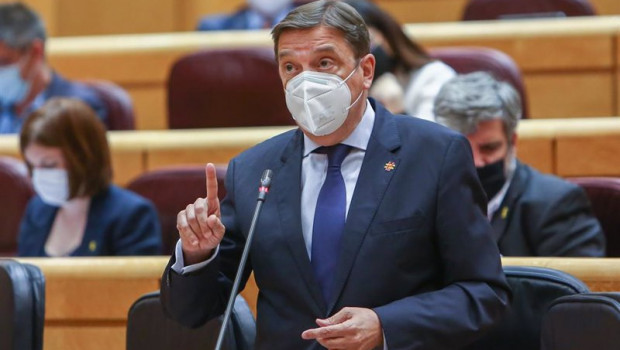 ep archivo   el ministro de agricultura pesca y alimentacion luis planas interviene en una sesion de