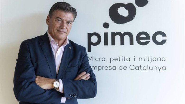 ep archivo el presidente de la patronal pimec antoni canete posa tras una entrevista para europa ep archivo el presidente de la patronal pimec antoni canete posa tras una entrevista para europa
