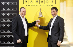 ep archivo   i d los fundadores de vanadi coffee salvador marti y vicente terol durante el