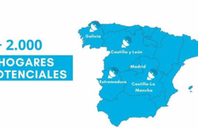 ep archivo   mapa de las zonas en las que se desarrollara la alianza entre eurona y fibritel para