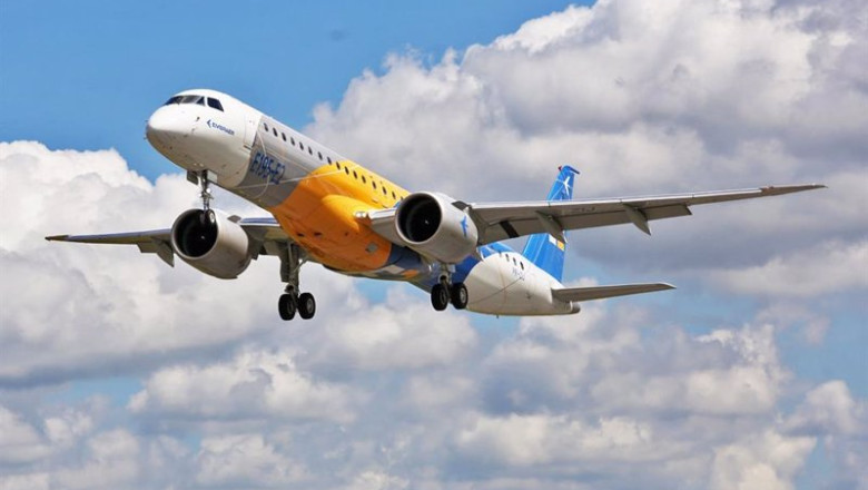 Archivo - Un avión de Embraer | EMBRAER - Archivo ep archivo un avion de embraer