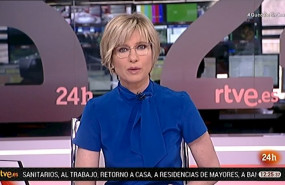 ep captura de pantalla de los informativos del 24 horas informando sobre la pandemia del covid-19
