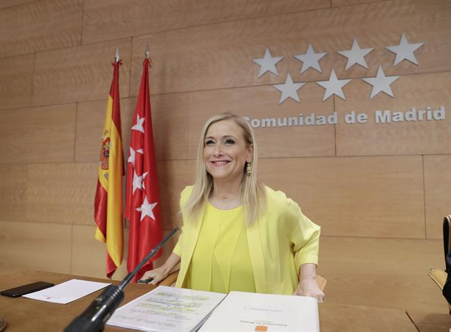 Cristina Cifuentes en rueda de prensa | COMUNIDAD DE MADRID ep cristina cifuentesruedaprensa