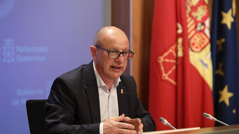 El consejero de Educación, Carlos Gimeno | GOBIERNO DE NAVARRA ep el consejero de educacion carlos gimeno