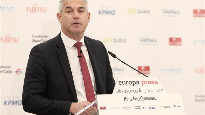 El ministro británico para el Brexit, Stephen Barclay | Eduardo Parra - Europa Press ep el ministro britanico para el brexit stephen barclay interviene durante los desayunos
