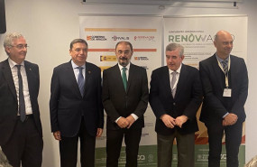 ep el ministro de agriculrura luis planas asiste en zaragoza al e encuentro internacional renowagro
