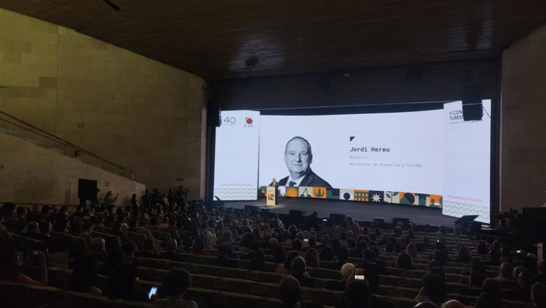 El ministro inaugura la V Convención de Turespaña que se celebra en Cáceres esta semana centrada en el turismo de experiencias | EUROPA PRESS ep el ministro inaugura la v convencion de turespana que se celebra en caceres esta semana centrada