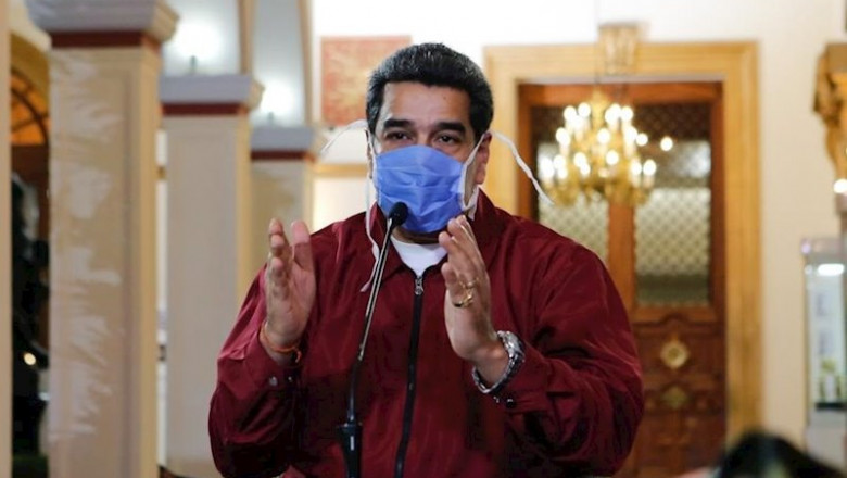 El presidente de Venezuela, Nicolás Maduro, con una mascarilla por el coronavirus | PRENSA PRESIDENCIAL VENEZUELA ep el presidente de venezuela nicolas maduro con una mascarilla por el coronavirus