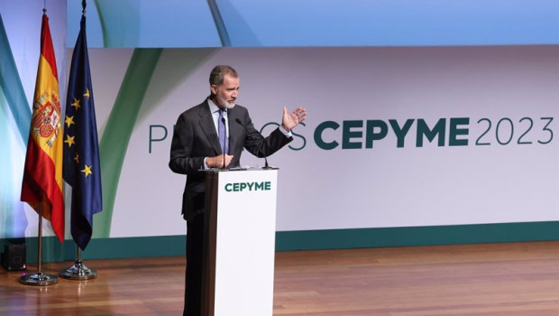 ep el rey felipe vi interviene durante el acto de entrega de los premios de confederacion espanola