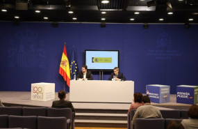 ep el secretario de estado de empleo y economia social joaquin perez rey y el de seguridad social y