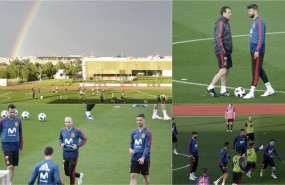 ep entrenamiento seleccion espanola ciudad futbol rozas concentracion