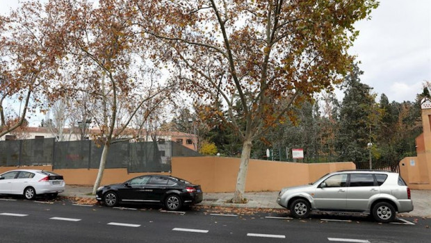 ep exterior del centro de menores de hortaleza donde la policia investiga el lanzamiento de una
