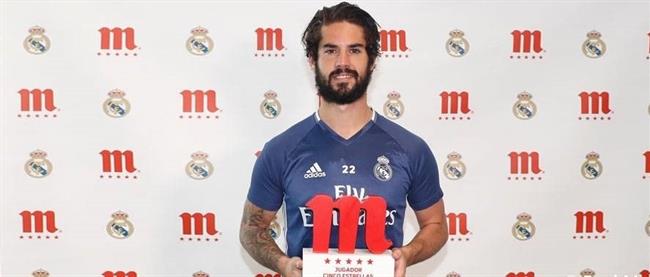 Isco, Jugador cinco estrellas Mahou para los aficionados del Real Madrid | REAL MADRID C.F. ep isco jugador cinco estrellas mahoulos aficionadosreal madrid